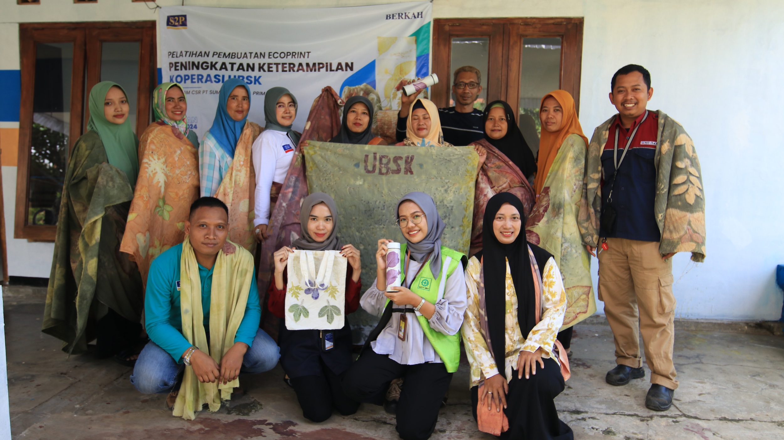 Pendampingan Usaha Kerajinan Eco Print